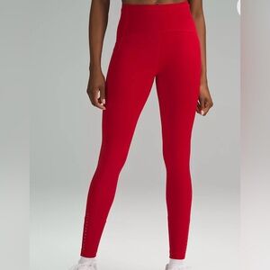 Lululemon legging NEW in dark red